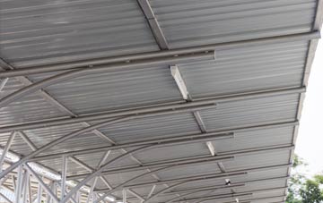 installing Winterbourne Bassett metal roofing